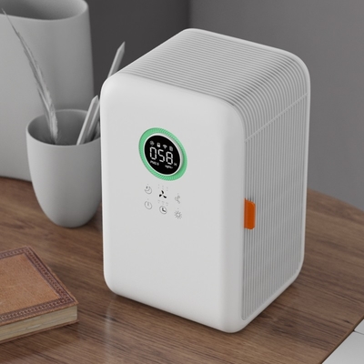 Pm2.5 Monitoring Desktop Air Purifier With UV Light for bedroom