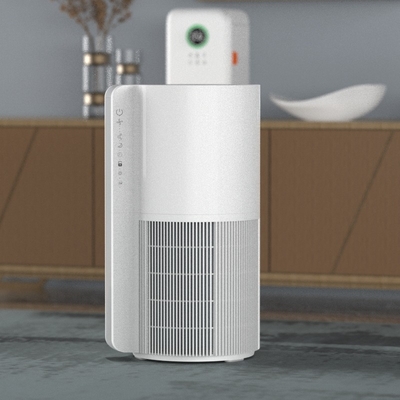 UV Light Hepa Air Purifier For Asthma With Child Lock Interlock