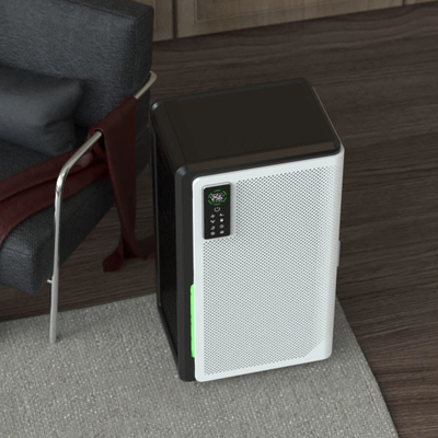 2022 New Product High CADR 2.8L Water UVC TUYA HEPA Air Filter Evaporative Humidifier