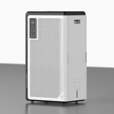 UVC Wall Mounted Air Purifier , Hepa Room Air Cleaner With LED Touch Screen
