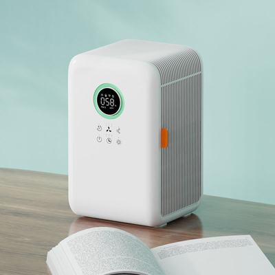 Pm2.5 Monitoring Desktop Air Purifier With UV Light for bedroom