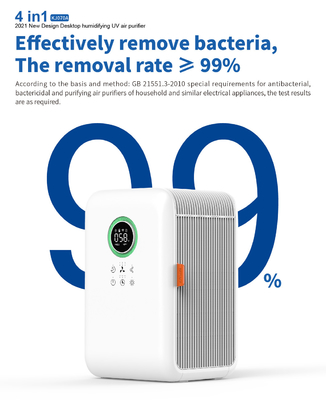 Customized Desktop Hepa Air Cleaner Humidifier CE-LVD Office Sterilizer