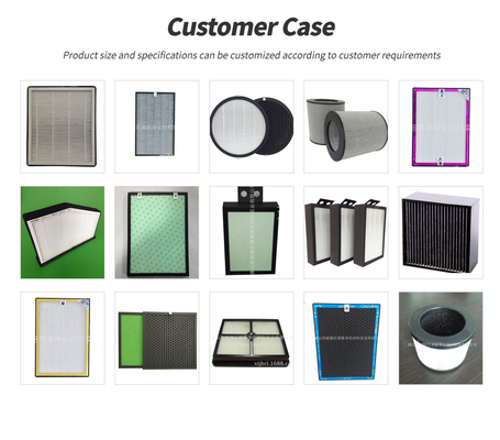 2110FPM Medical Grade Mesh Hepa Air Filter Air Purifier N.30-50 Customization