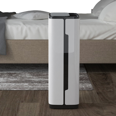 Smart Wifi True Hepa Home Air Purifiers With LED Screen Silver Ion Sterilization
