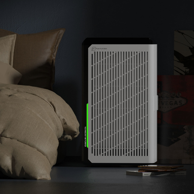 Silent Negative Ion Room Air Purifier With Activated Carbon Filter OEM ODM