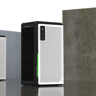 Floor Standing Home Air Purifiers WiFi Remote Control With Humidification