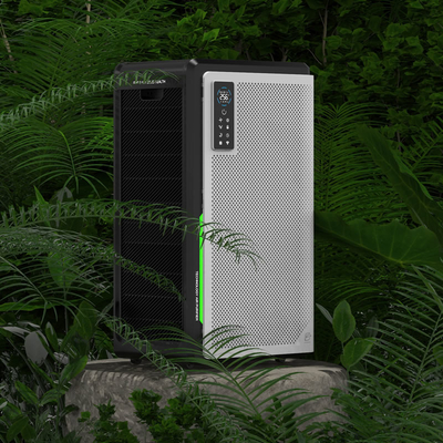 Floor Standing Home Air Purifiers WiFi Remote Control With Humidification