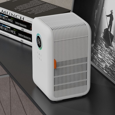 100m3/h Room Air Purifier With Humidifer Hepa Filter White Color