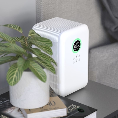 Dc Motor Desktop Mini Home Air Purifiers With Humidifier Uv