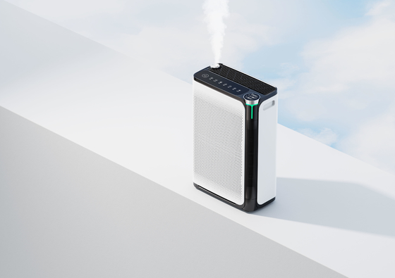 Hepa Filter Home Air Purifier With 2.3L Spray Humidification
