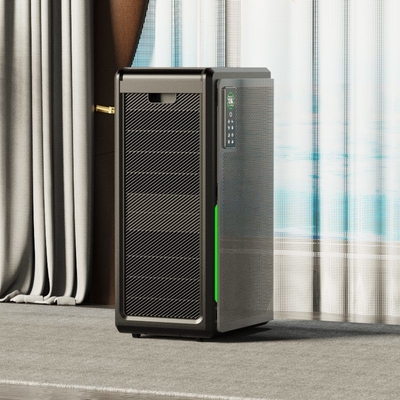 Hepa Activated Carbon Filter Air Purifier WiFi Remote Wall Mounted