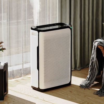 Spray Humidification Room Air Purifier With CO2 TVOC Sensor Cleaner