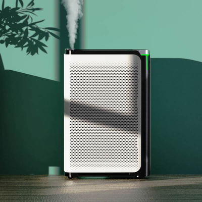 Wheels Remote Room Appliances Hepa Filter Air Purifier With WiFi ETL