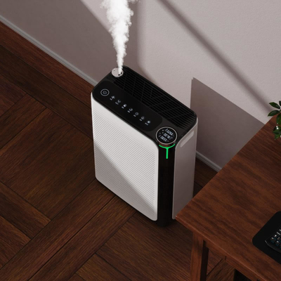 Smart Room Air Purifier With Activated Carbon H13 Hepa Tuya Wifi Control
