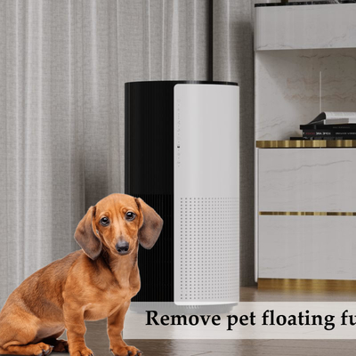 ABS + HIPS Hepa UV Air Purifier For Home Purify Pet's Air