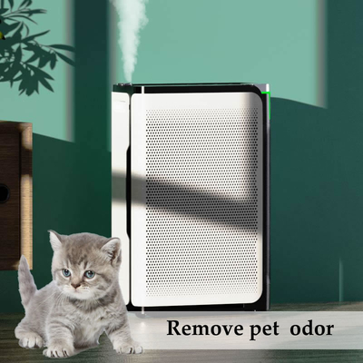 Ammonia Gas Elimination Home Air Purifiers Floating Particle Adsorption
