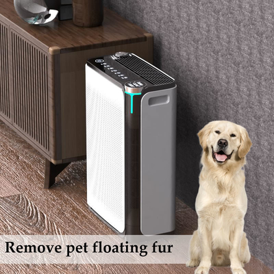 White Color Pet Air Purifier For Clean Home ABS Plastic