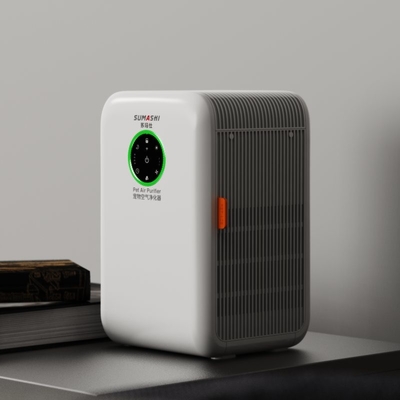 Efficient Home Pet Air Purifier Adsorption Hair WiFi Remote  For Pet Odor