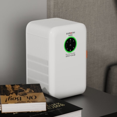 Efficient Home Pet Air Purifier Adsorption Hair WiFi Remote  For Pet Odor