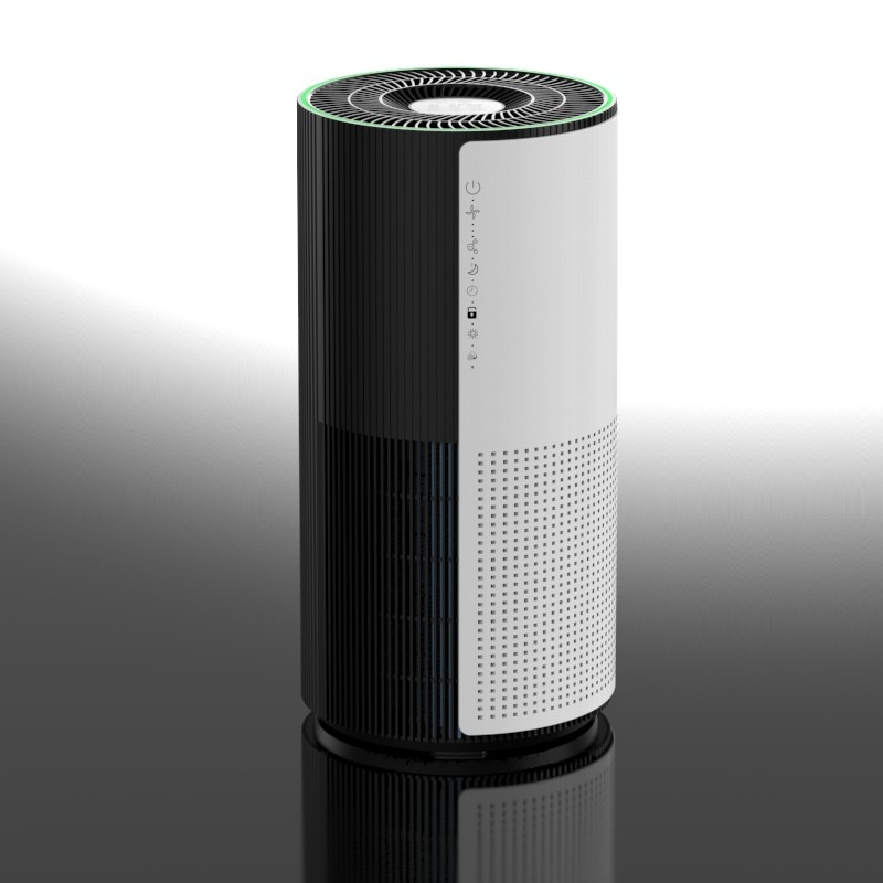 Negative Ion Low Noise Office Air Purifier for PM2.5 Particle Remove Dust