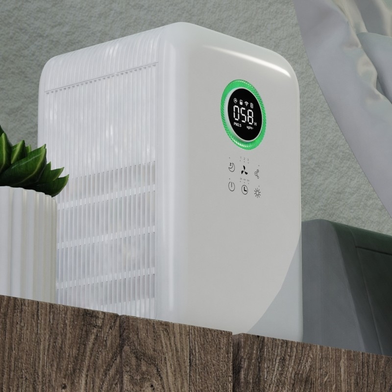High Efficiency Mini Room Air Purifier True Hepa Fitler UV Sterilization