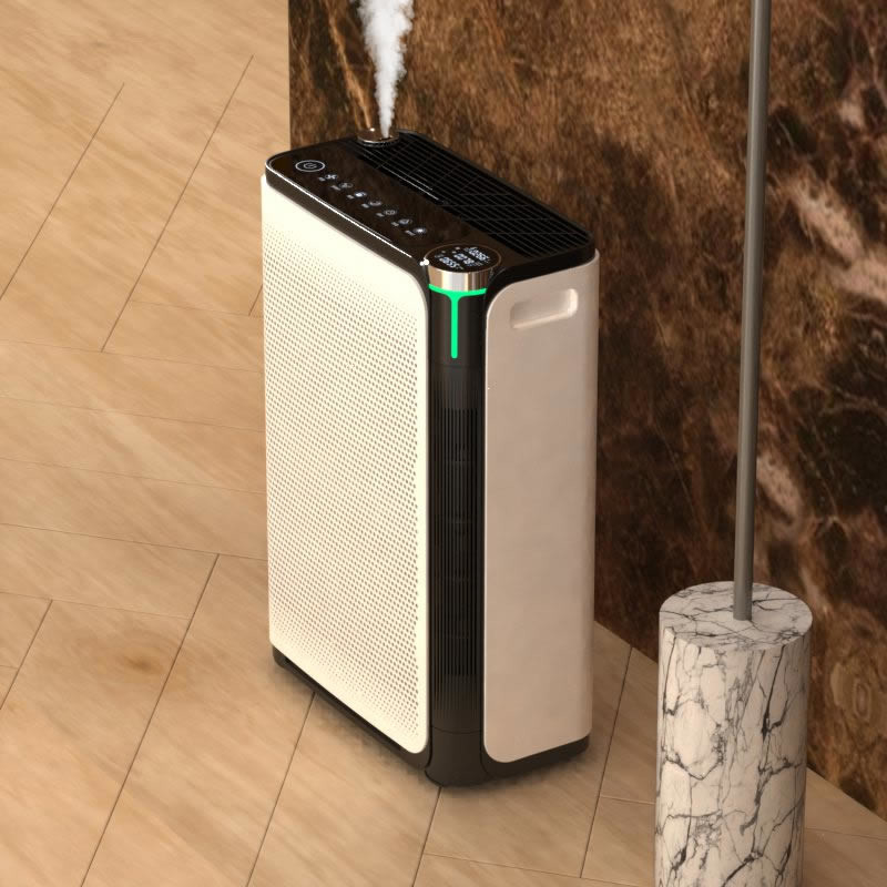 Floor Stand Intelligent Home Air Purifiers With Anion Uv True HEPA Filter