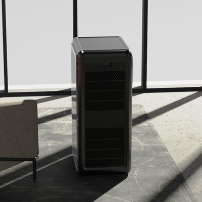 Cinque luci UV del filtro da Hepa della velocità ventilano l'OEM del materiale dell'ABS del purificatore