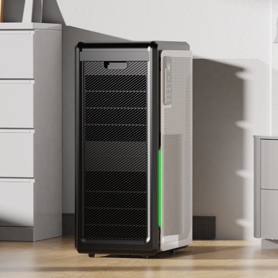 Fissato al muro a distanza di WiFi del purificatore dell'aria del filtro a carbone attivo da Hepa